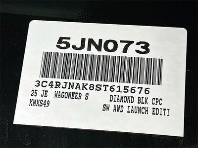 2025 Jeep Wagoneer S Launch Edition