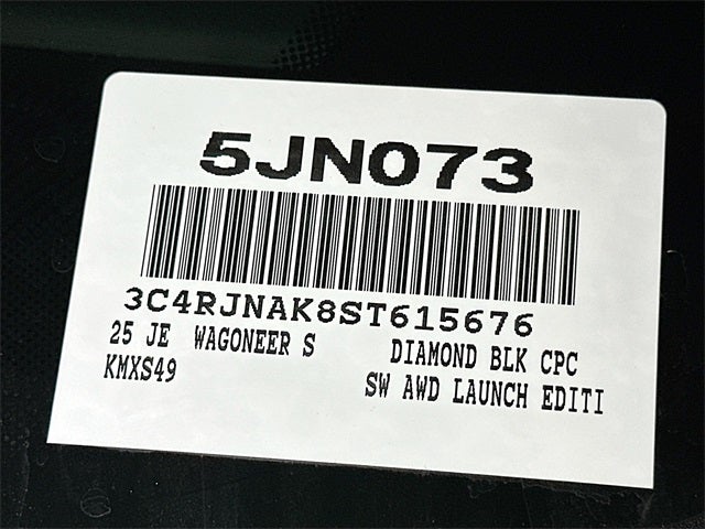 2025 Jeep Wagoneer S Launch Edition