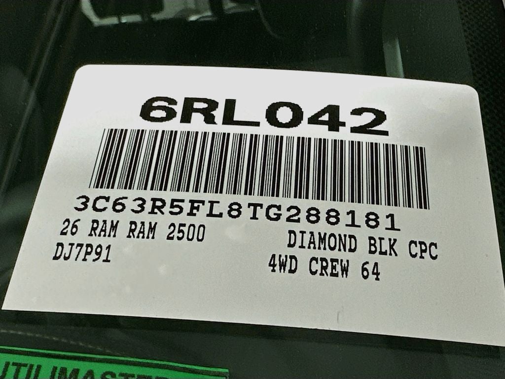 2026 RAM 2500 Laramie
