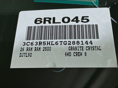 2026 RAM 2500 Tradesman