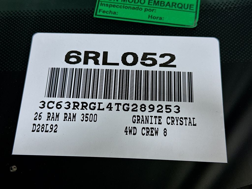 2026 RAM 3500 Tradesman