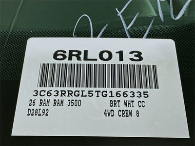 2026 RAM 3500 Tradesman