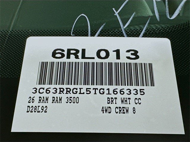 2026 RAM 3500 Tradesman