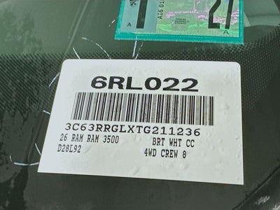 2026 RAM 3500 Tradesman