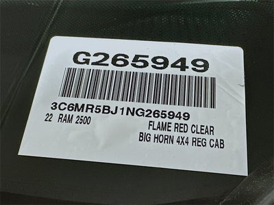 2022 RAM 2500 Big Horn