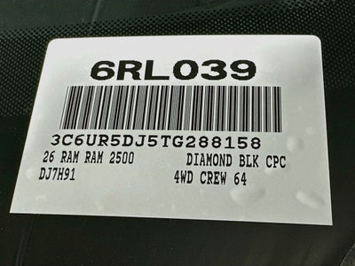 2026 RAM 2500 Big Horn