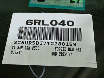 2026 RAM 2500 Big Horn