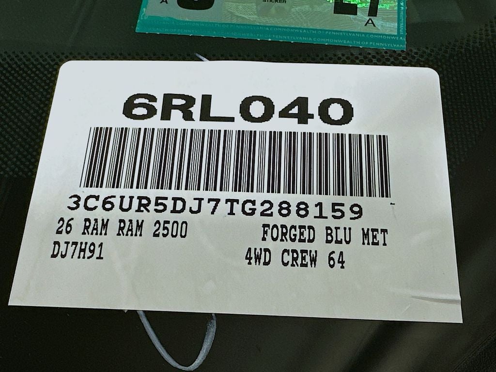 2026 RAM 2500 Big Horn