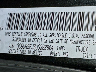 2018 RAM 2500 Laramie