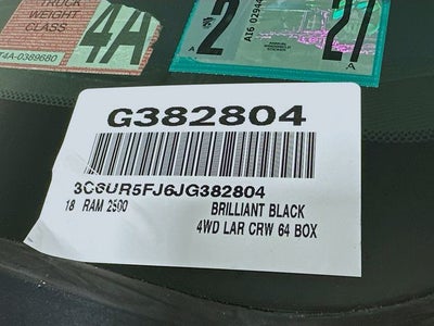 2018 RAM 2500 Laramie