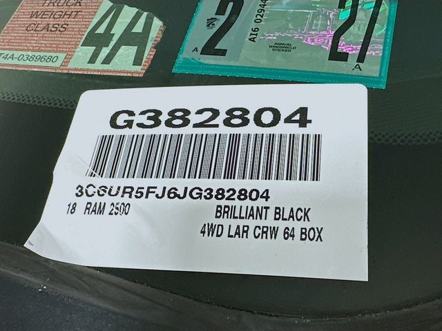 2018 RAM 2500 Laramie