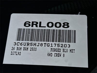 2026 RAM 2500 Tradesman