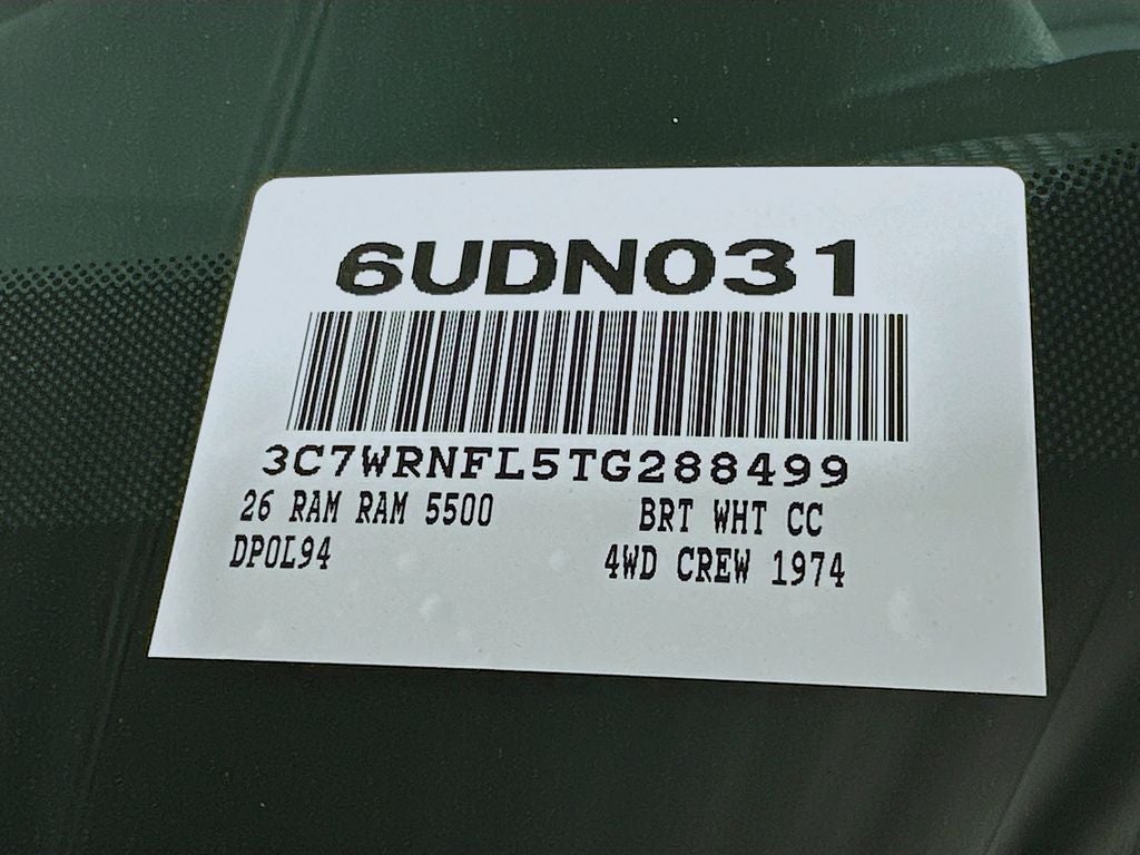 2026 RAM 5500HD Tradesman