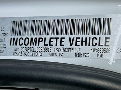 2016 RAM 3500 SLT 172 WB