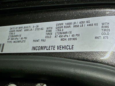 2026 RAM 3500 Tradesman