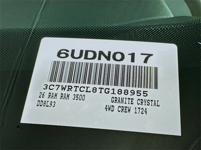 2026 RAM 3500 Tradesman