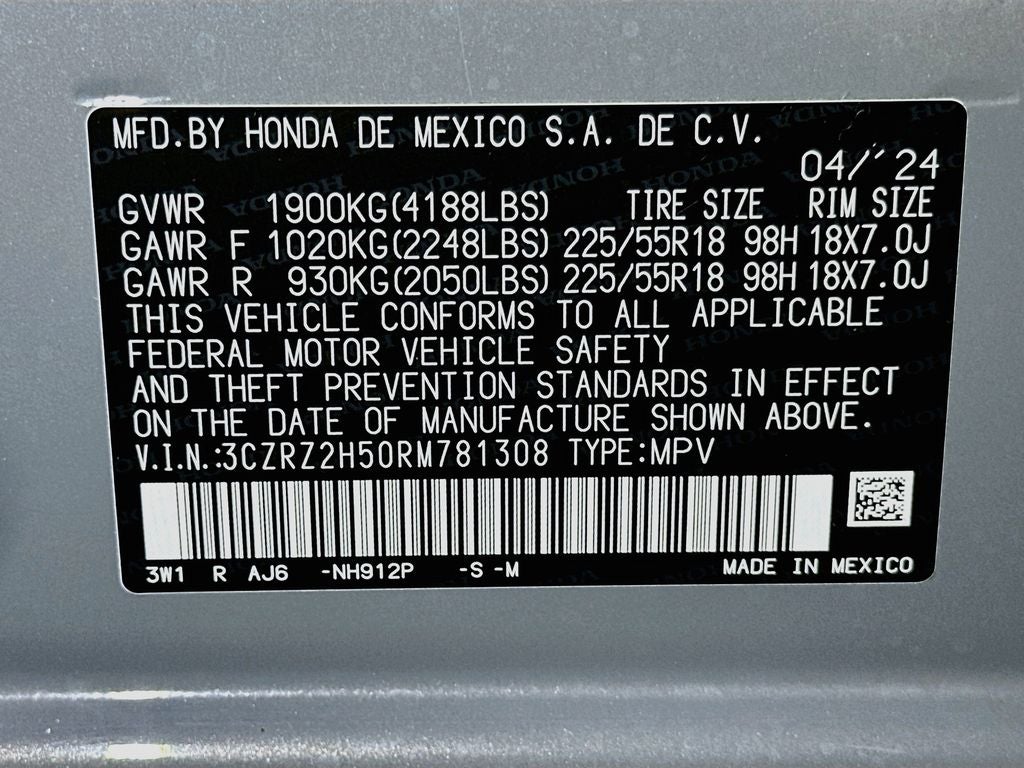 2024 Honda HR-V Sport