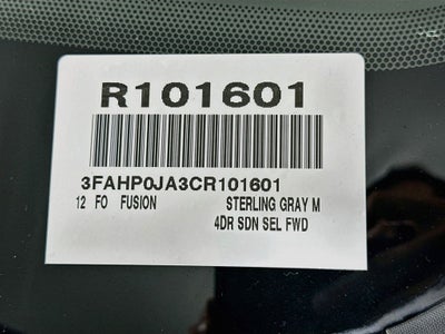 2012 Ford Fusion SEL
