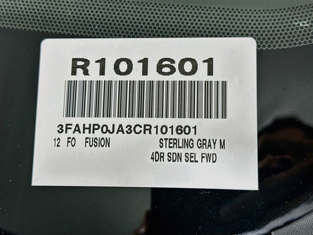 2012 Ford Fusion SEL