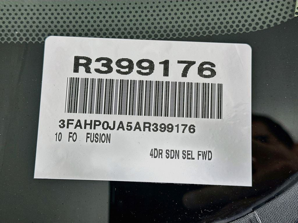 2010 Ford Fusion SEL