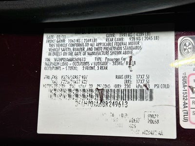2011 Ford Fusion SEL