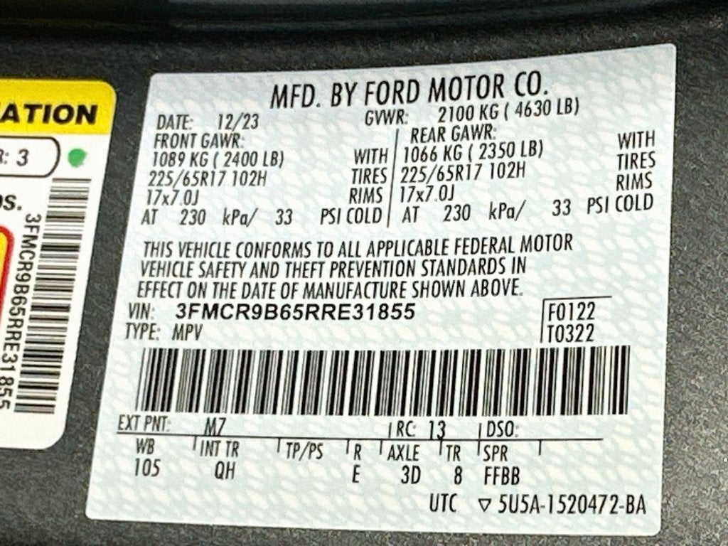 2024 Ford Bronco Sport Big Bend