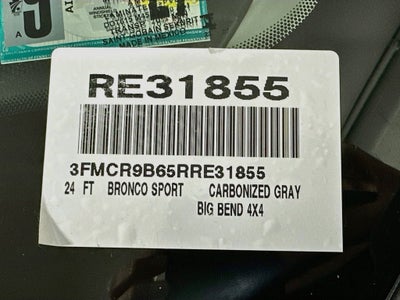 2024 Ford Bronco Sport Big Bend