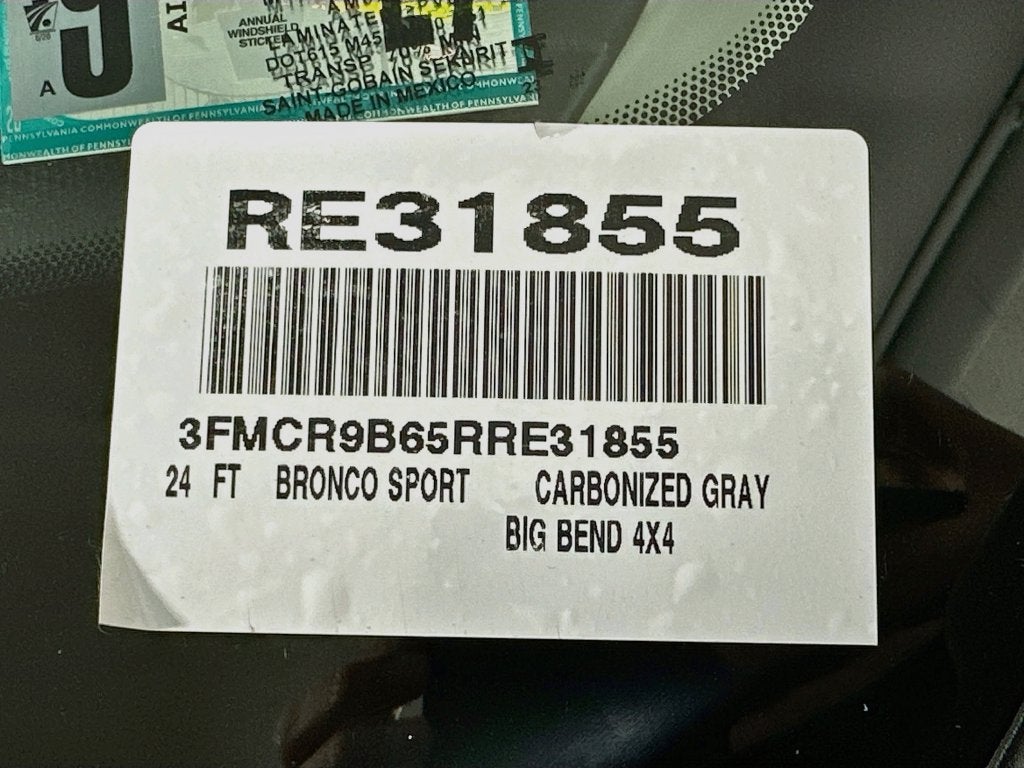 2024 Ford Bronco Sport Big Bend