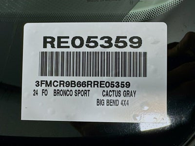 2024 Ford Bronco Sport Big Bend