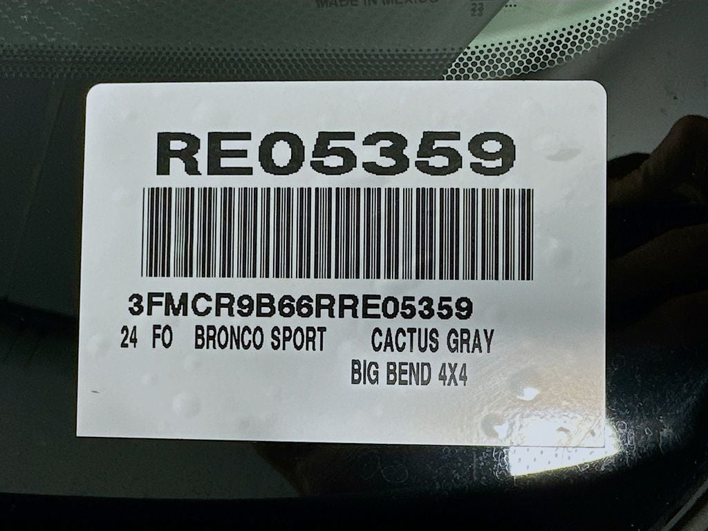 2024 Ford Bronco Sport Big Bend