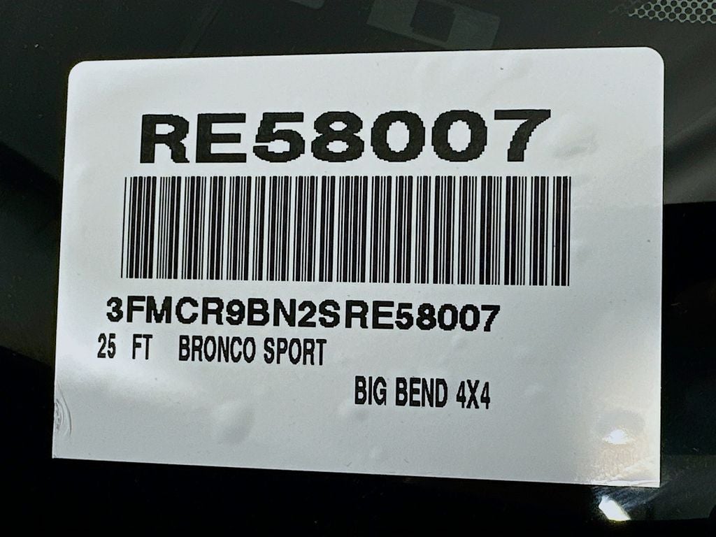 2025 Ford Bronco Sport Big Bend