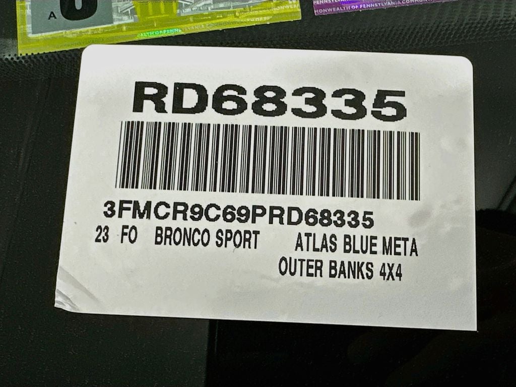 2023 Ford Bronco Sport Outer Banks