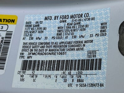 2022 Ford Bronco Sport Badlands