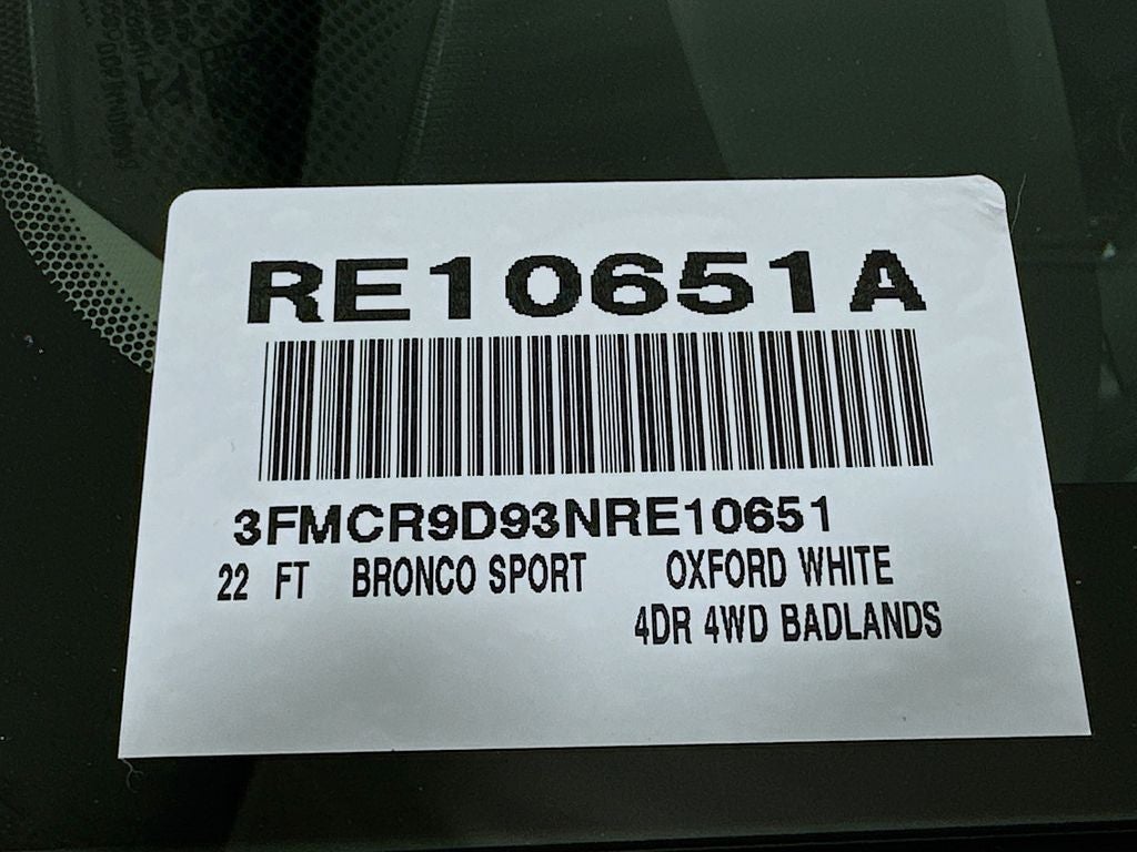 2022 Ford Bronco Sport Badlands