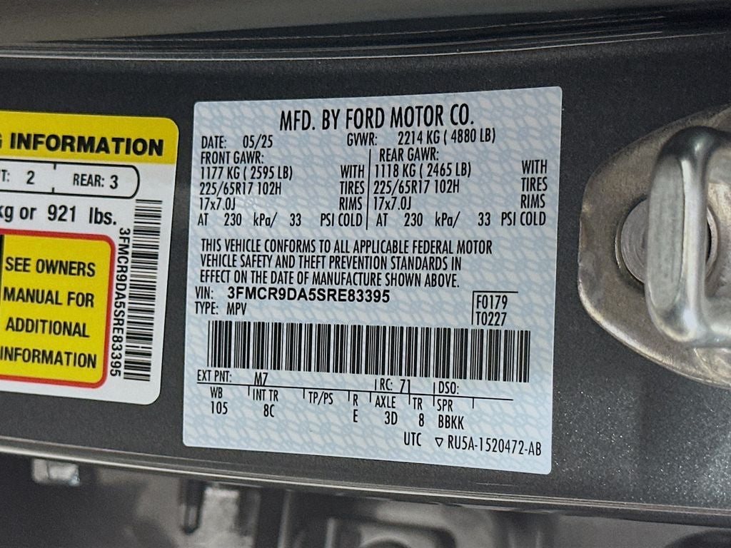 2025 Ford Bronco Sport Badlands