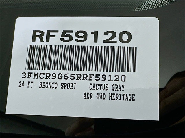 2024 Ford Bronco Sport Heritage