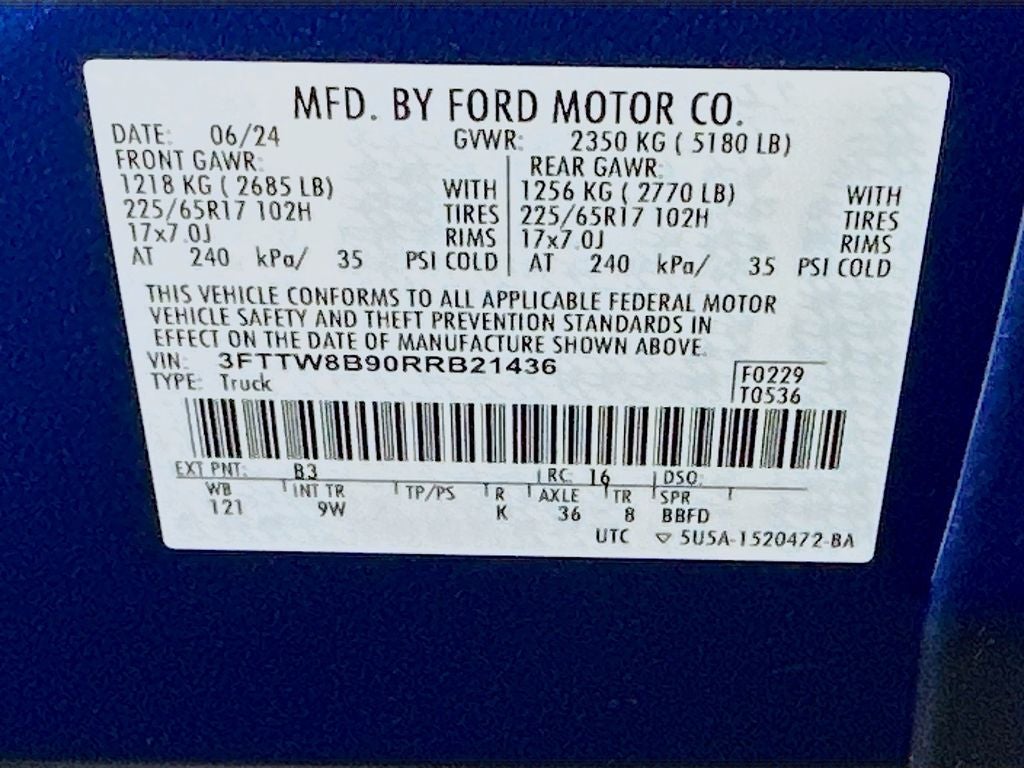 2024 Ford Maverick XL