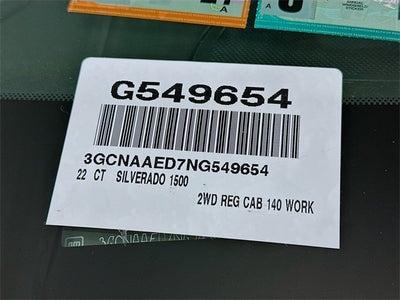 2022 Chevrolet Silverado 1500 WT