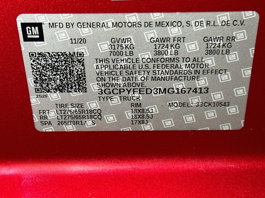 2021 Chevrolet Silverado 1500 LT Trail Boss