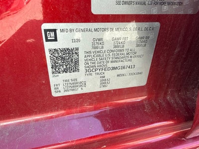 2021 Chevrolet Silverado 1500 LT Trail Boss