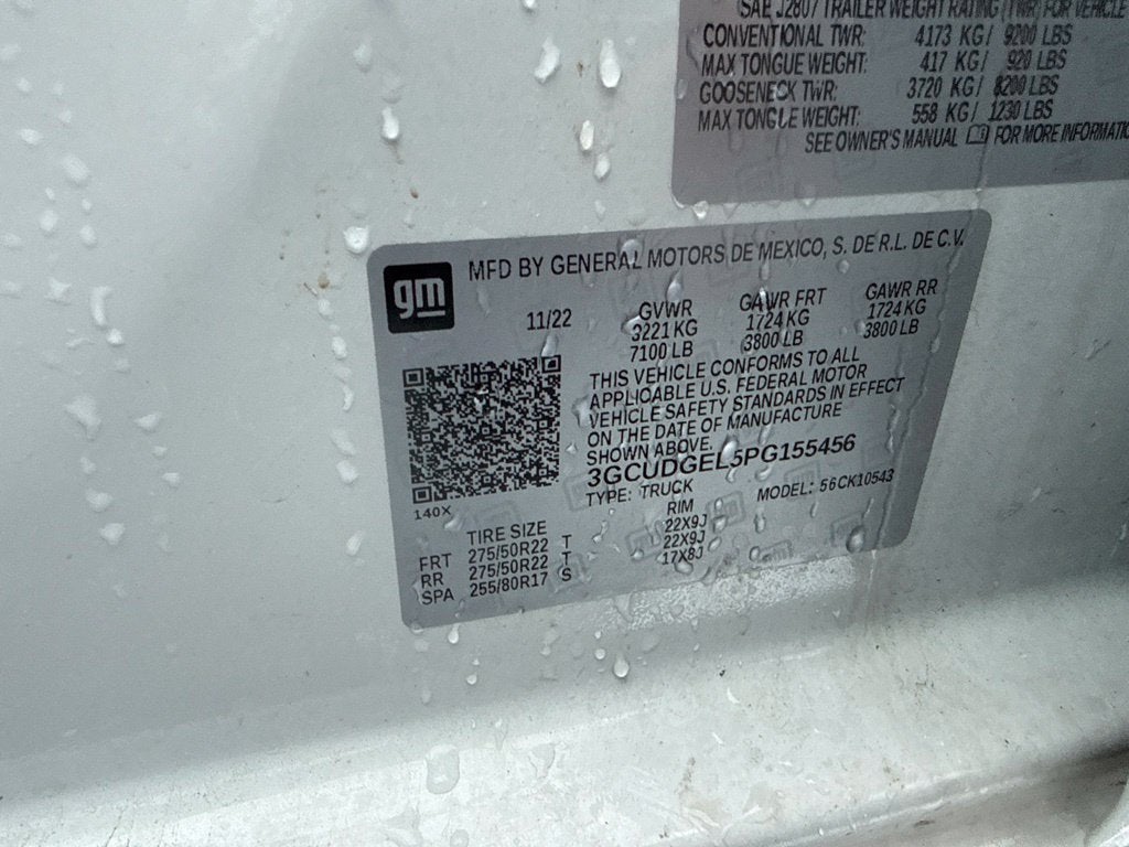 2023 Chevrolet Silverado 1500 LTZ