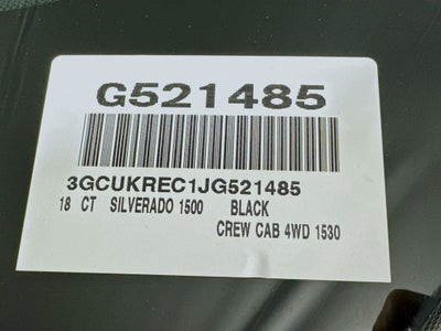 2018 Chevrolet Silverado 1500 LT LT1