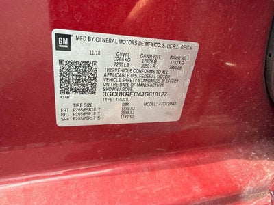 2018 Chevrolet Silverado 1500 LT LT2