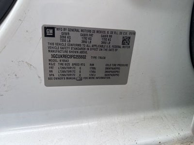 2015 Chevrolet Silverado 1500 LT LT2