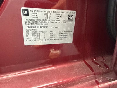 2017 Chevrolet Silverado 1500 LT LT2