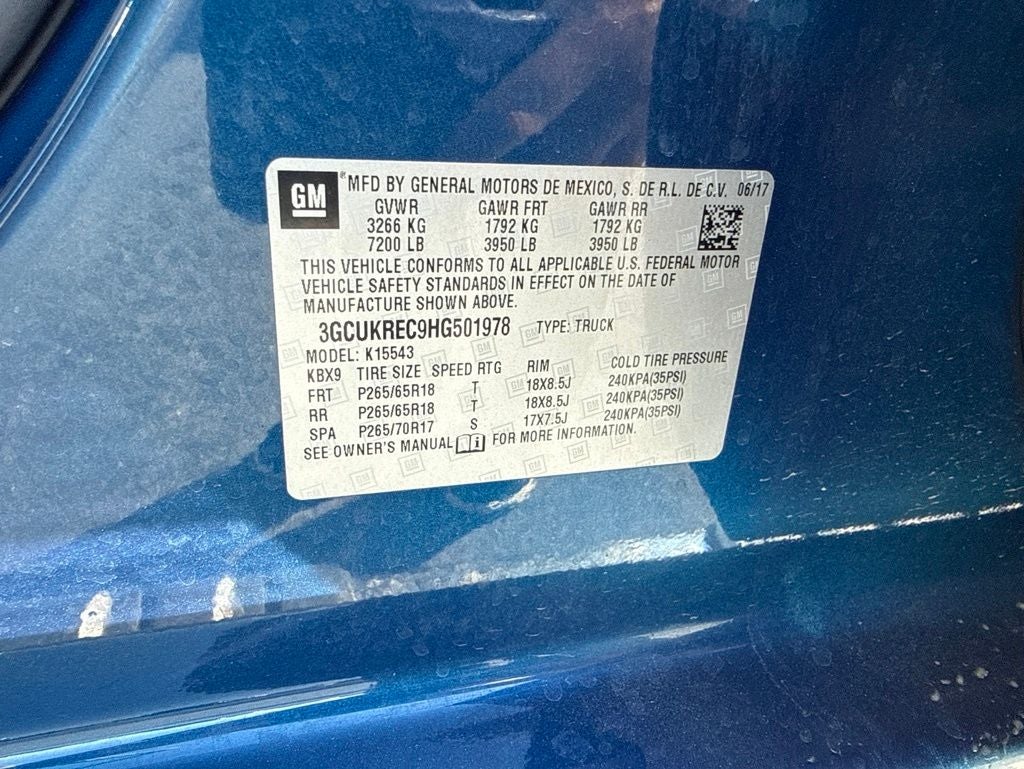 2017 Chevrolet Silverado 1500 LT LT1