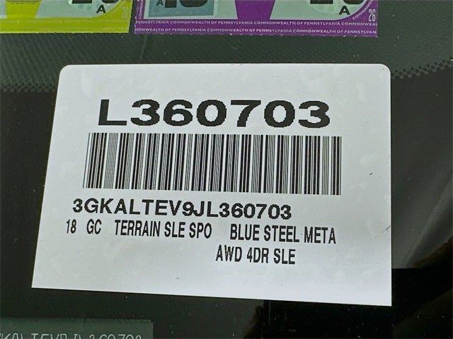 2018 GMC Terrain SLE