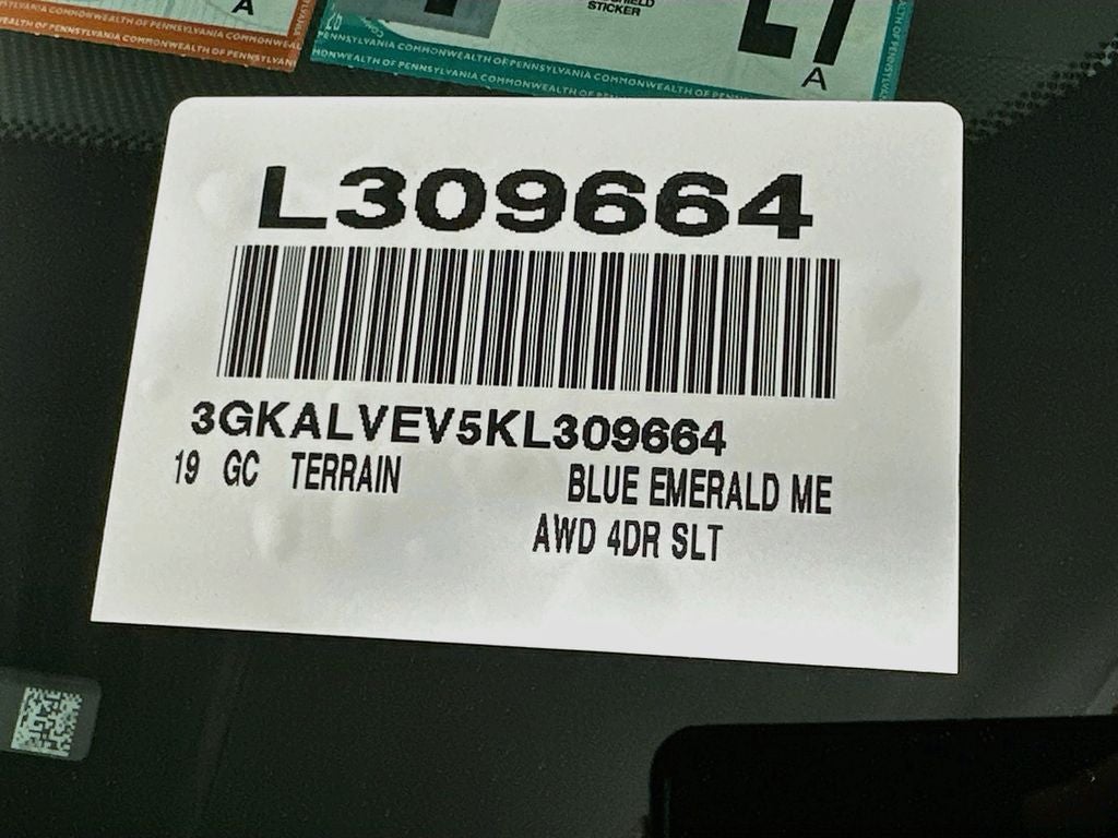 2019 GMC Terrain SLT
