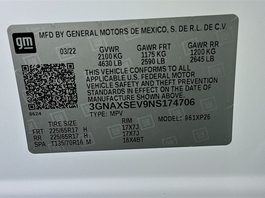2022 Chevrolet Equinox LS