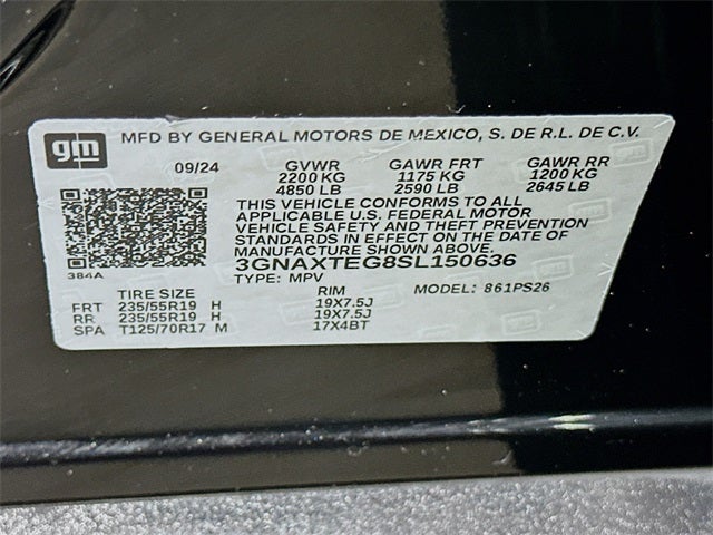 2025 Chevrolet Equinox RS